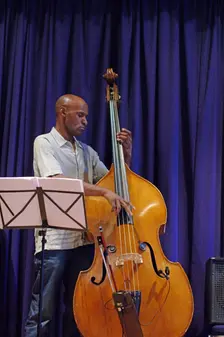 Larry Bartley, Watermill Jazz Club, Dorking, Surrey, 2015. Artist: Brian O'Connor