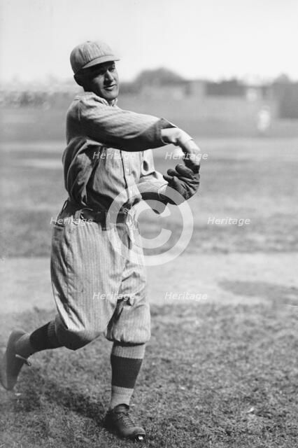 Larry Gardner, Boston Al (Baseball), 1913. Creator: Harris & Ewing.