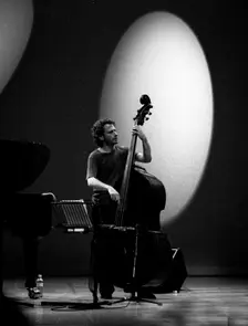 Larry Grenadier, Brecon Jazz Festival, Brecon, Powys, Wales, Aug 1999. Artist: Brian O'Connor