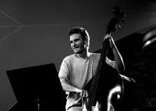 Larry Grenadier, Brecon Jazz Festival, Brecon, Powys, Wales, Aug 1999. Artist: Brian O'Connor