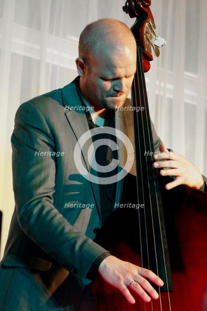 Lars Tormod Jenset, Watermill Jazz Club, Dorking, Surrey, 24th May 2016. Artist: Brian O'Connor.