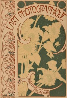 L'Art Photographique No. 10, 1900. Creator: Mucha, Alfons Marie (1860-1939)