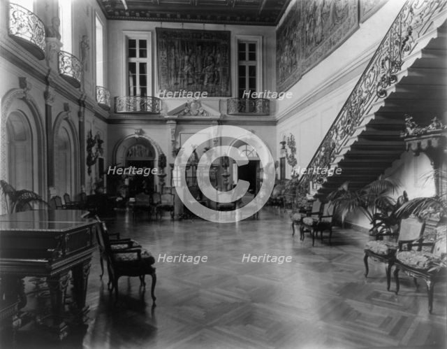 Larz Anderson house, Washington, D.C. - ballroom, between 1890 and 1950. Creator: Frances Benjamin Johnston.