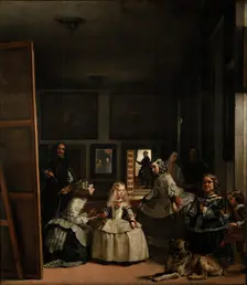 Las Meninas, between 1656 and 1657. Creator: Diego Velasquez