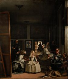 Las Meninas, between 1656 and 1657. Creator: Diego Velasquez