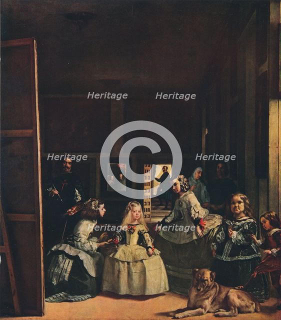 'Las Meninas, or The Family of Felipe IV', c1656. Artist: Diego Velasquez.