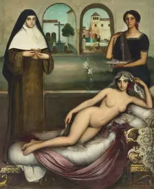 Las Dos Sendas (The Two Paths), 1915. Creator: Romero de Torres, Julio (1874-1930)