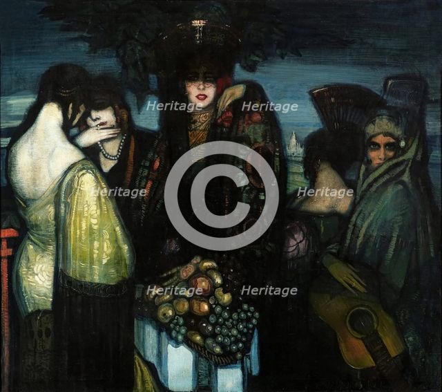 Las Ibericas (The Iberian Women). Creator: Beltrán Massés, Federico (1885-1949).