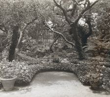 "Las Tejas," Oakleigh Thorne house, 170 Picacho Road, Montecito, California, 1923. Creator: Frances Benjamin Johnston