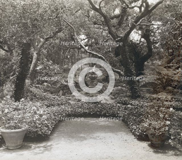 "Las Tejas," Oakleigh Thorne house, 170 Picacho Road, Montecito, California, 1923. Creator: Frances Benjamin Johnston.