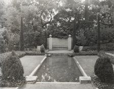 "Las Tejas," Oakleigh Thorne house, 170 Picacho Road, Montecito, California, 1923. Creator: Frances Benjamin Johnston