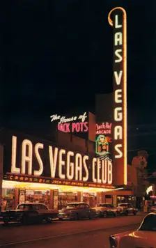 Las Vegas Club, Las Vegas, Nevada, USA, 1956