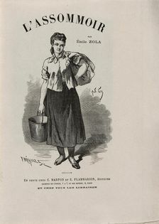 L'Assommoir, 1878. Creator: Emile Zola