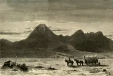 Lassens Butte, Sacramento Valley 1872. Creator: Alfred Harral