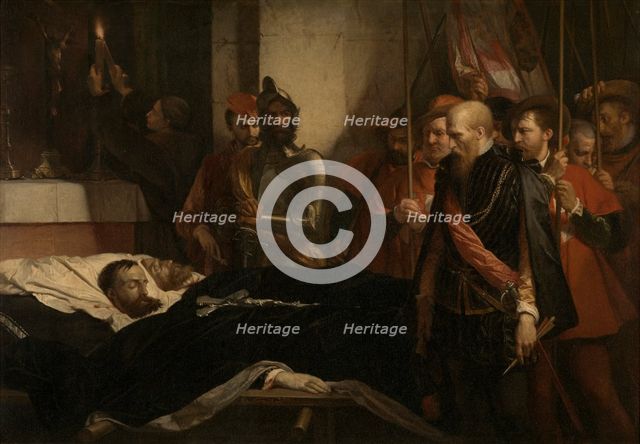 Last Tribute to the Counts of Egmont and of Horn. Creator: Louis Gallait.