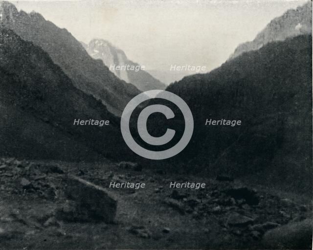 'Last View of Chile', 1911. Artist: Unknown.