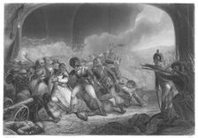 Last Effort and Fall of Tippoo Sultan 1799, (mid-19th century). Creator: Unknown