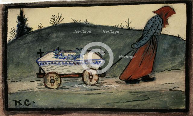 Last journey, c1930s. Creator: Kalle Carlstedt.