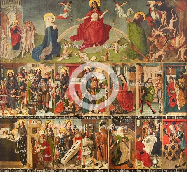 Last Judgment, the Seven Works of Mercy, and the Seven Deadly Sins, c. 1490-1499.