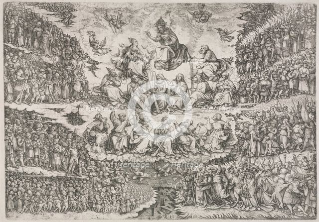 Last Judgment. Creator: Daniel I Hopfer (German, c. 1470-1536).