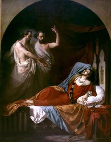 Last moments of Fernando IV Fernando IV The Located (1285-1312), king of Castile and León