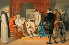Last moments of Philip II, 1598 (1890). Creator: Unknown