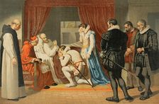 Last moments of Philip II, 1598 (1890). Creator: Unknown