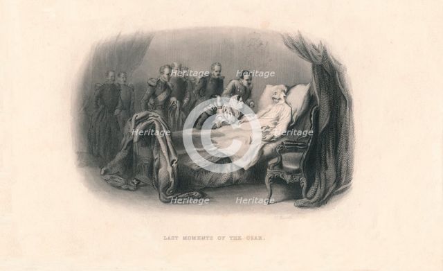 'Last Moments of the Czar', (c1857). Creator: Herbert K Bourne.
