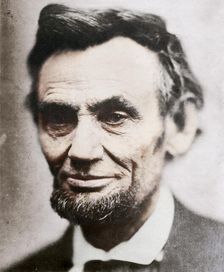 Last photograph of Abraham Lincoln, (1809-1865), April 1865