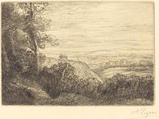 Last Rays (Les derniers rayons). Creator: Alphonse Legros