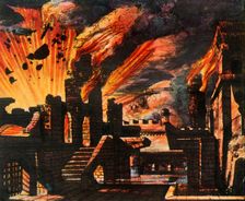 Last scene of West's "Lodoiska, or the Captive Princess" 1824, (1948). Creator: M.W. Stone