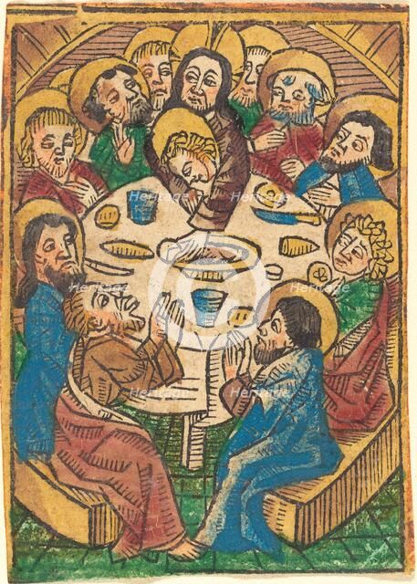 Last Supper, c. 1490. Creator: Unknown.