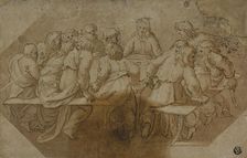 Last Supper, n.d. Creator: After Raffaello Sanzio, called Raphael Italian, 1483-1559