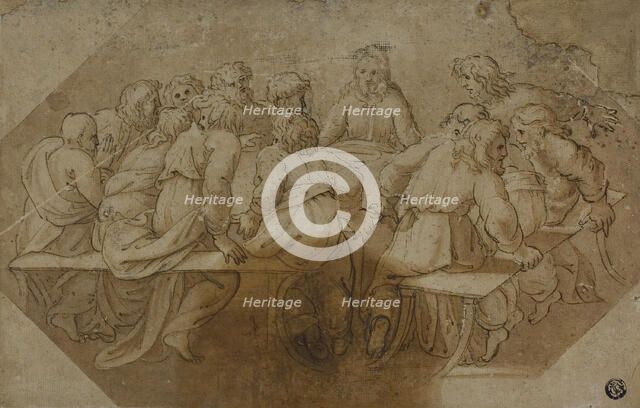 Last Supper, n.d. Creator: After Raffaello Sanzio, called Raphael  Italian, 1483-1559.