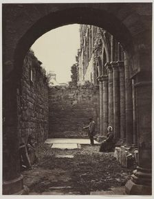 L.D. Campbell's Tomb (verso), c. 1861. Creator: John Hamilton Craigie (British)