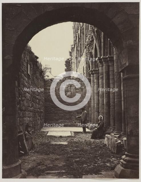 L.D. Campbell's Tomb (verso), c. 1861. Creator: John Hamilton Craigie (British).