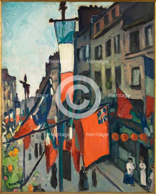 Le 14 Juillet au Havre, 1906. Creator: Marquet, Pierre-Albert (1875-1947).