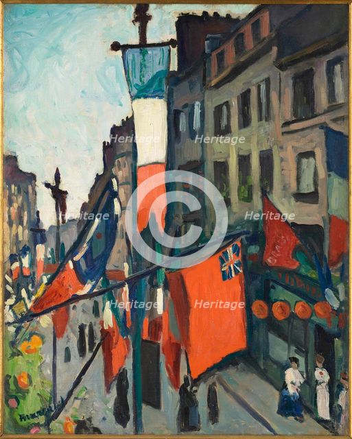 Le 14 Juillet au Havre, 1906. Creator: Marquet, Pierre-Albert (1875-1947).