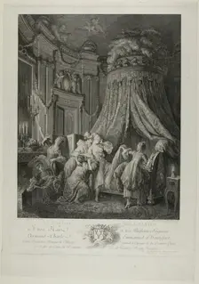 Le Coucher de la Mariee, n.d. Creator: Jean-Michel Moreau