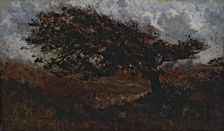 Le coup de vent, between 1850 and 1860. Creator: Felix Francois Georges Philibert Ziem