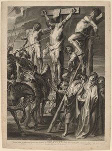 Le Coup de Lance, 1631. Creator: Boetius Adams Bolswert
