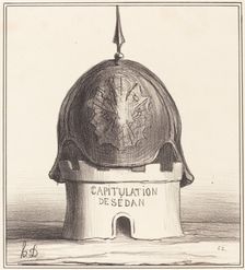Le couronnement de son édifice, 1870. Creator: Honore Daumier
