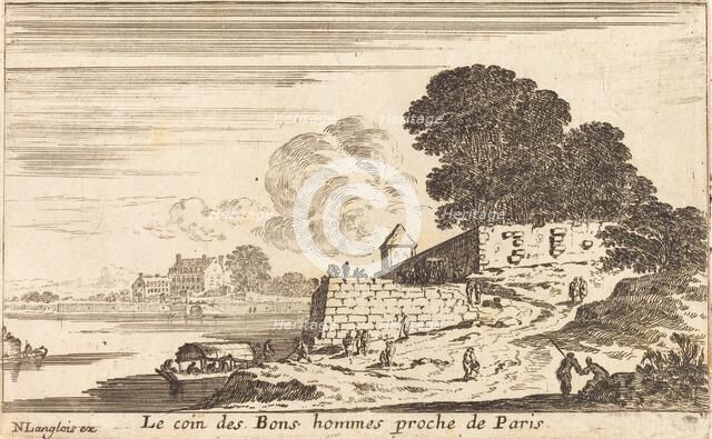 Le coin des Bons hommes proche de Paris. Creator: Israel Silvestre.