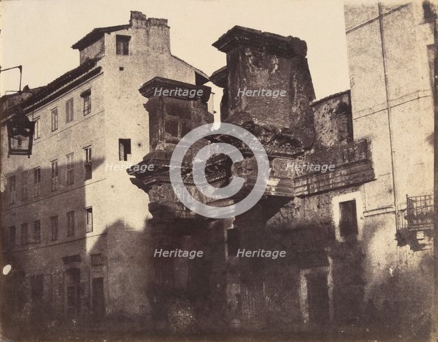 Le Colonnacce, Rome, ca. 1855. Creator: Unknown.