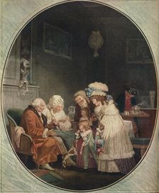 Le Compliment ou La Matinee Du Jour De L'an, 1887, (1916). Artist: Philibert Louis Debucourt