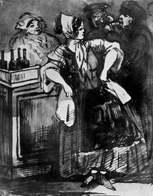 Le Comptoir 19th century, (1930).Artist: Constantin Guys