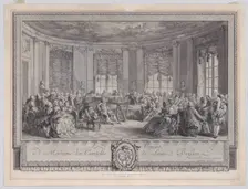 Le Concert, 1774. Creator: Antoine Jean Duclos