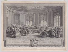 Le Concert, 1774. Creator: Antoine Jean Duclos
