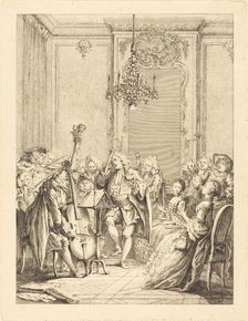 Le concert. Creator: Jean Claude Richard Saint-Non