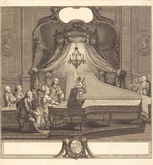 Le concert mecanique, 1769. Creators: Joseph de Longueil, Charles Eisen